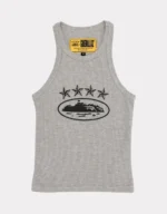 Corteiz 4Starz Alcatraz Womens Tank Top Grey