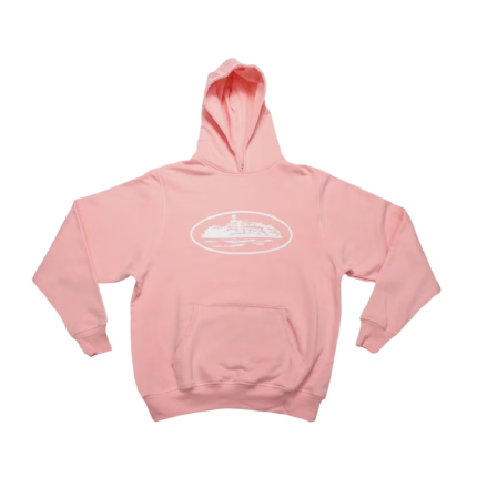 Corteiz Alcatraz Hoodie – Baby Pink