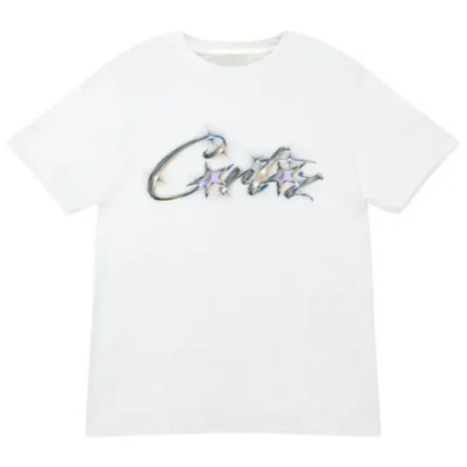 Corteiz Allstarz Sparkle T-Shirt White