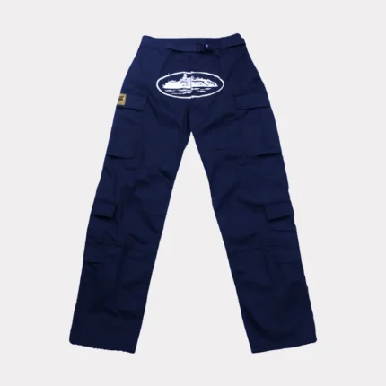 Corteiz Guerillaz* Cargo Pants Navy