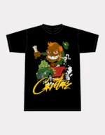 Corteiz Leprechaun 420 T-shirt Black