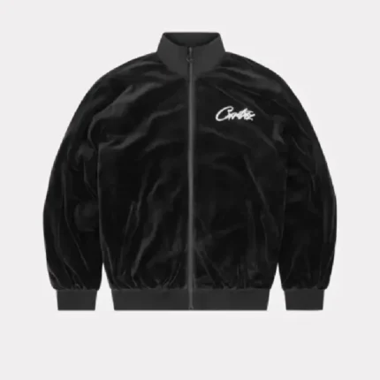 Corteiz VVS Velour Tracksuit Black