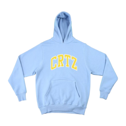 Corteiz Dropout Hoodie Baby Blue