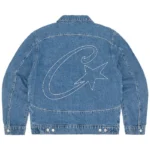 Corteiz C-Star Denim Trucker Jacket in Blue