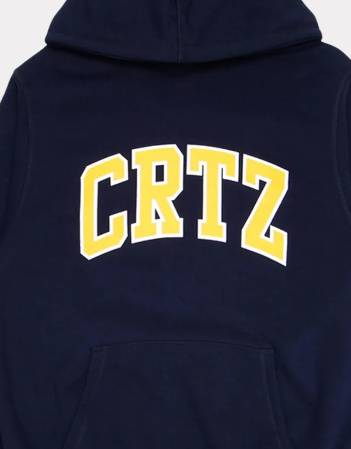 Corteiz Crtz Dropout Hoodie Navy