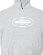 Corteiz Alcatraz Hoodie Grey