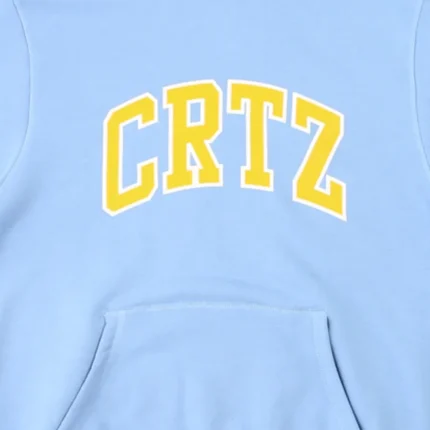 Corteiz Dropout Hoodie Baby Blue