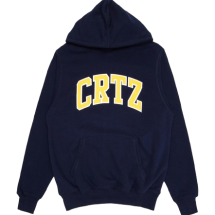 Corteiz Crtz Dropout Hoodie Navy