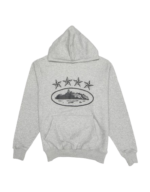 Corteiz 4Starz Alcatraz Hoodie Grey