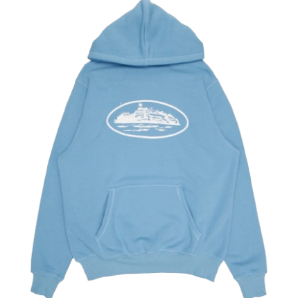 Corteiz Alcatraz Hoodie Blue